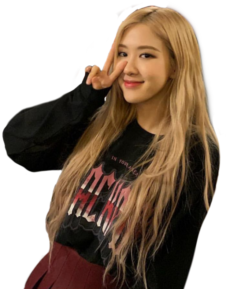 Peace Sign ng Miyembro ng Blackpink Wallpaper
