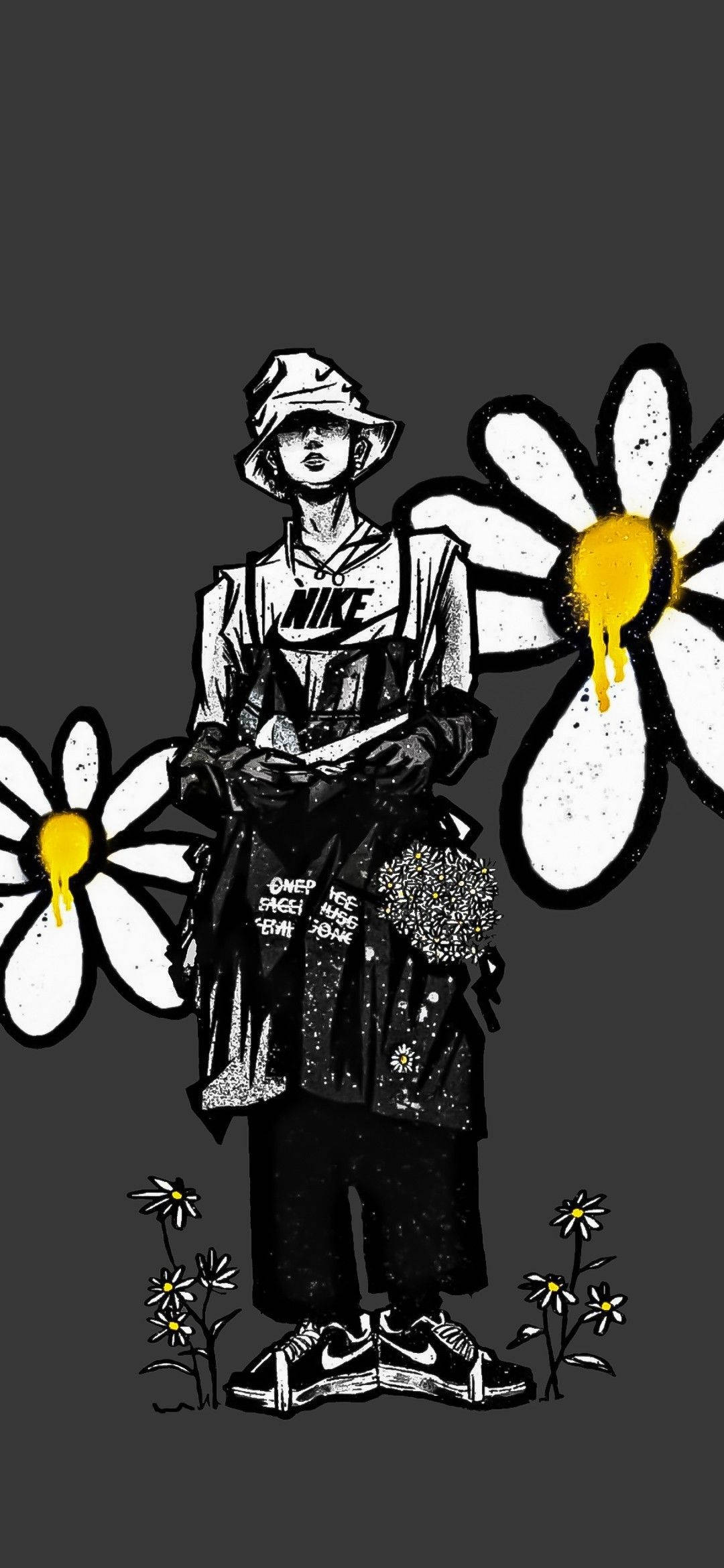 Peaceminusone G-Dragon Fan Art Wallpaper