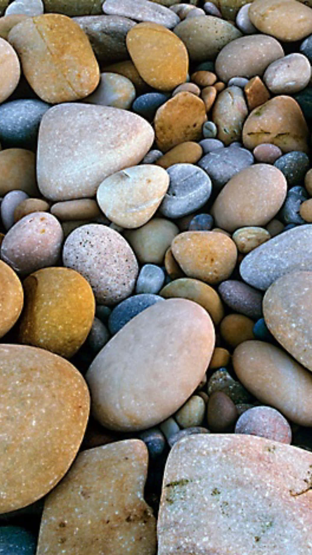 Pebbles By The Shore Para sa iOS 3 Wallpaper