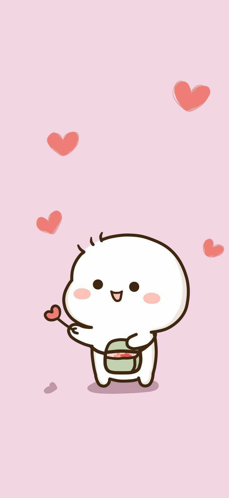 Pentol May Kahon ng mga Puso Wallpaper