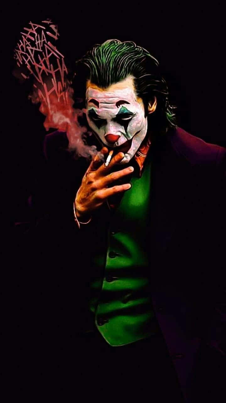 Pfp ng Joker na Naninigarilyo Wallpaper