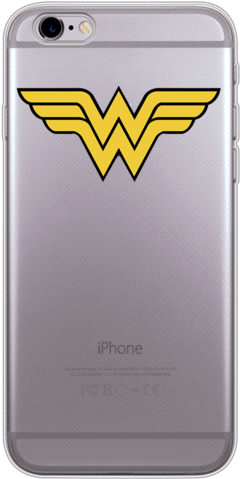 Phone Case na may Logo ng Wonder Woman Wallpaper
