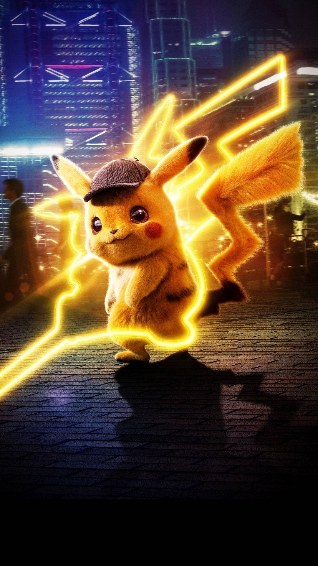 Pikachu na may Dilaw na Kidlat Wallpaper