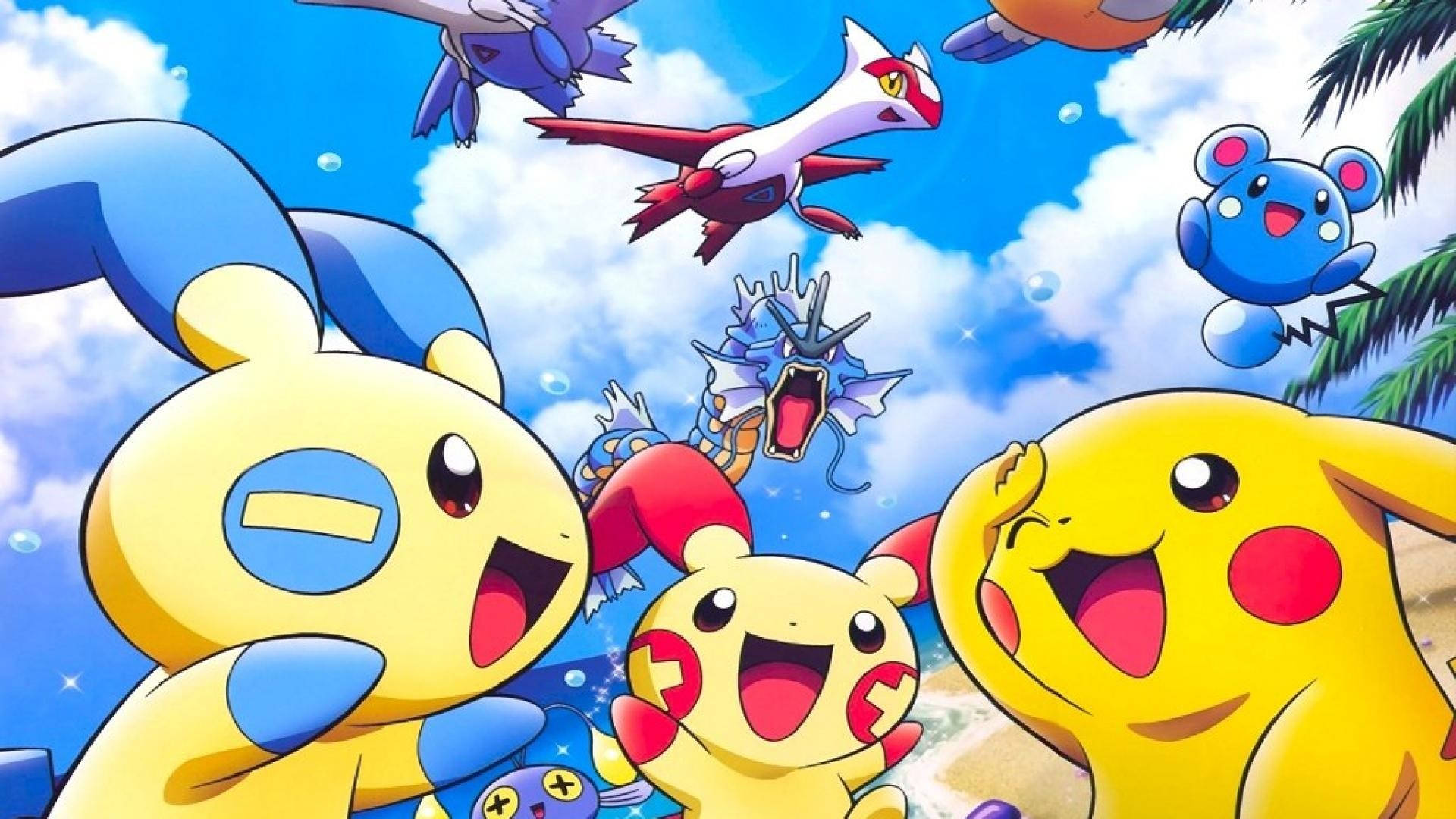 Pikachu Nag-evolve na Astig na Pokemon Wallpaper