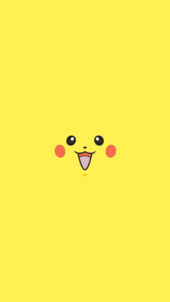 Pikachu's Face iPhone 6 Wallpaper