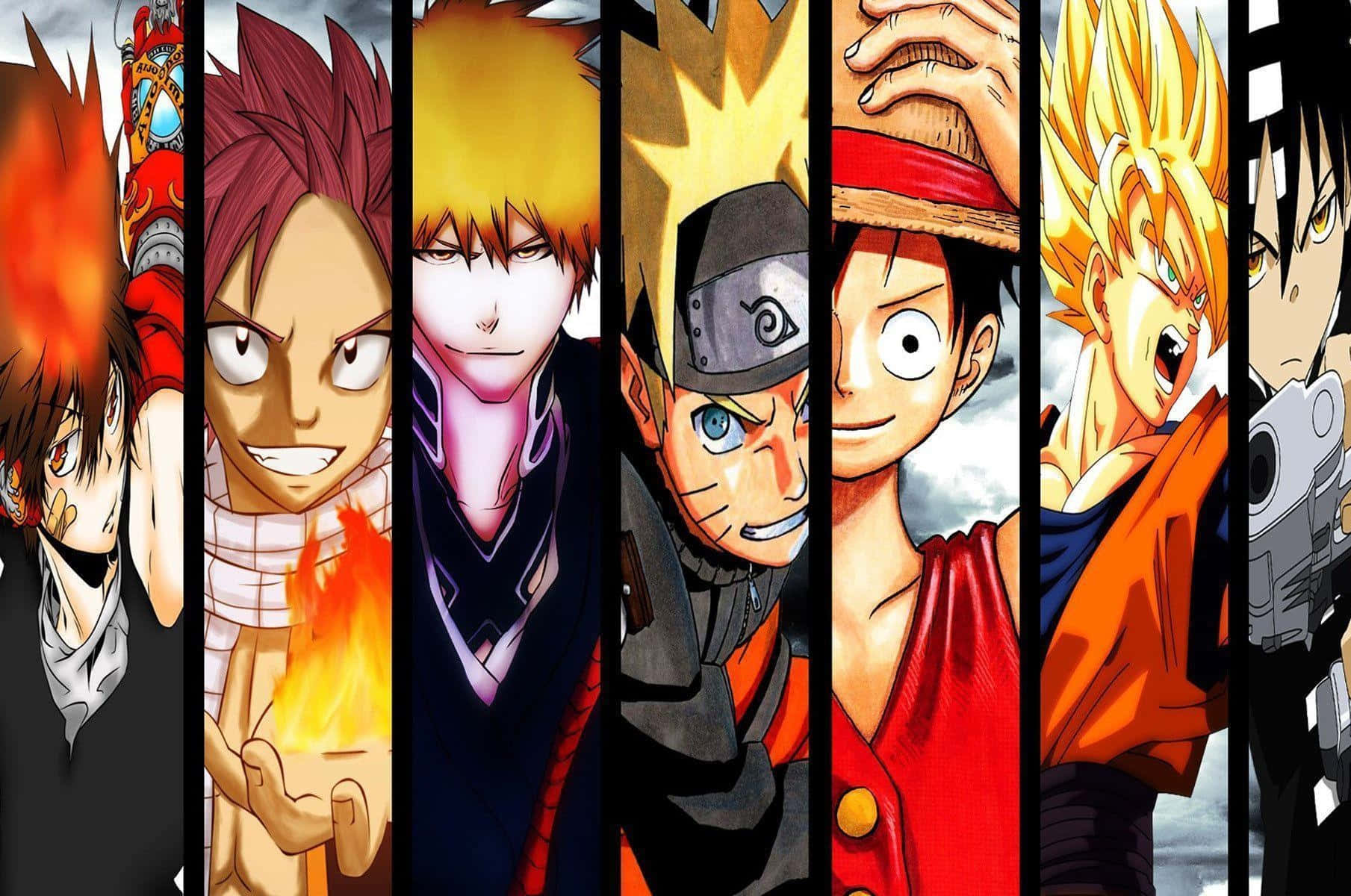 Pinag-isa ang mga tagahanga ng anime sa buong mundo—nagpapalakpakan sa mga kaibigan, kaaway, at kakampi! Wallpaper