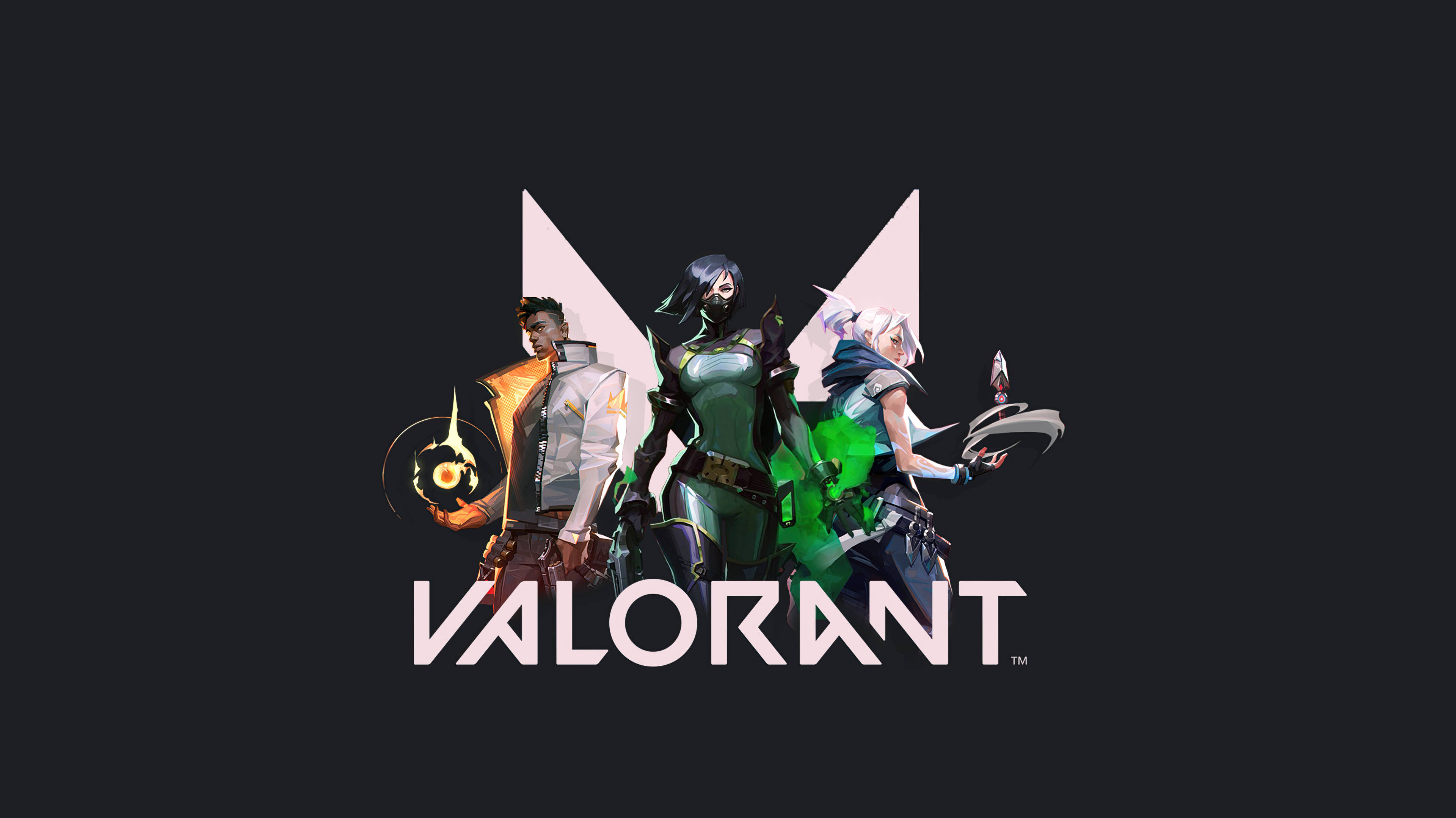 Pinagsamang apoy at lason, sina Phoenix at Viper ay makapangyarihang Ahente sa mundo ng Valorant. Wallpaper