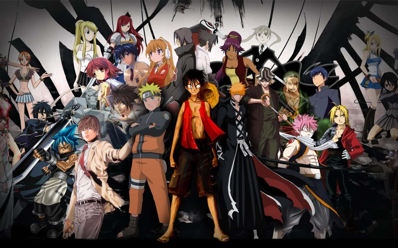 Pinakamahusay na Anime Mga Sikat na Pangunahing Tauhan ng Anime Wallpaper