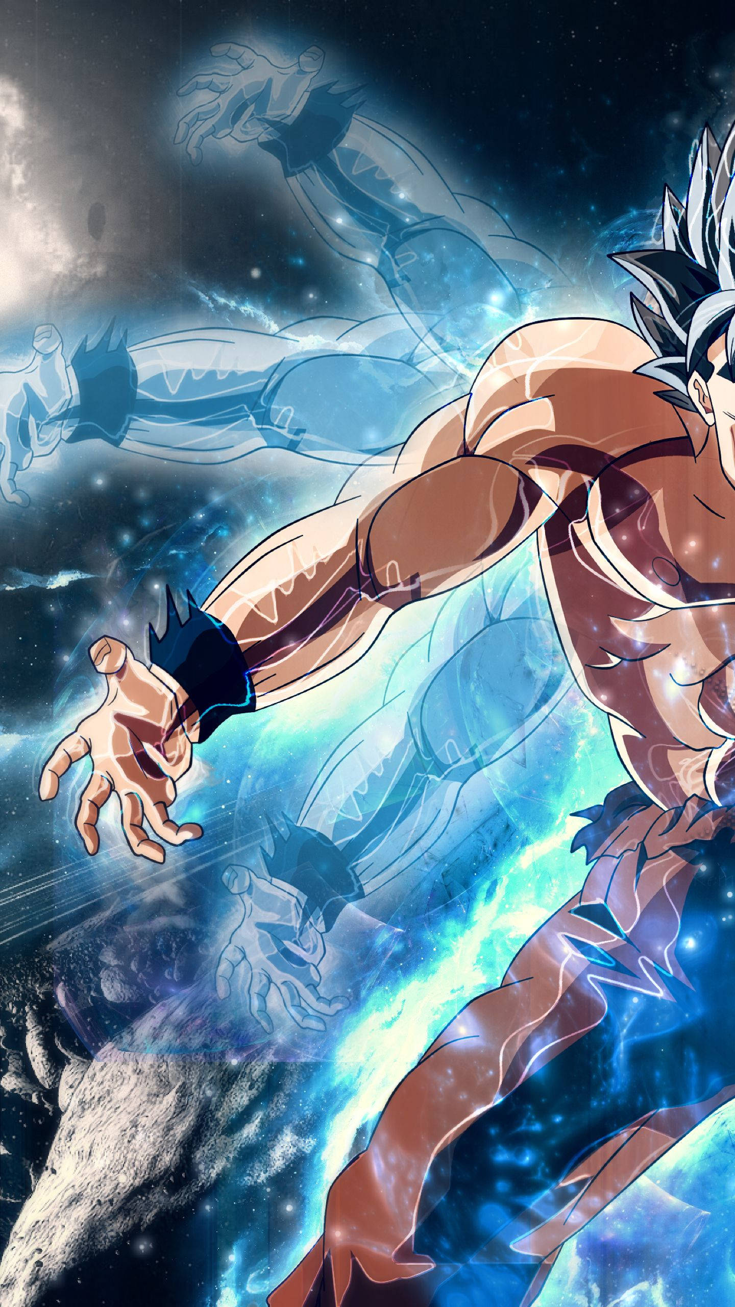 Pinakawalan ni Goku ang kanyang kapangyarihang Super Saiyan Wallpaper