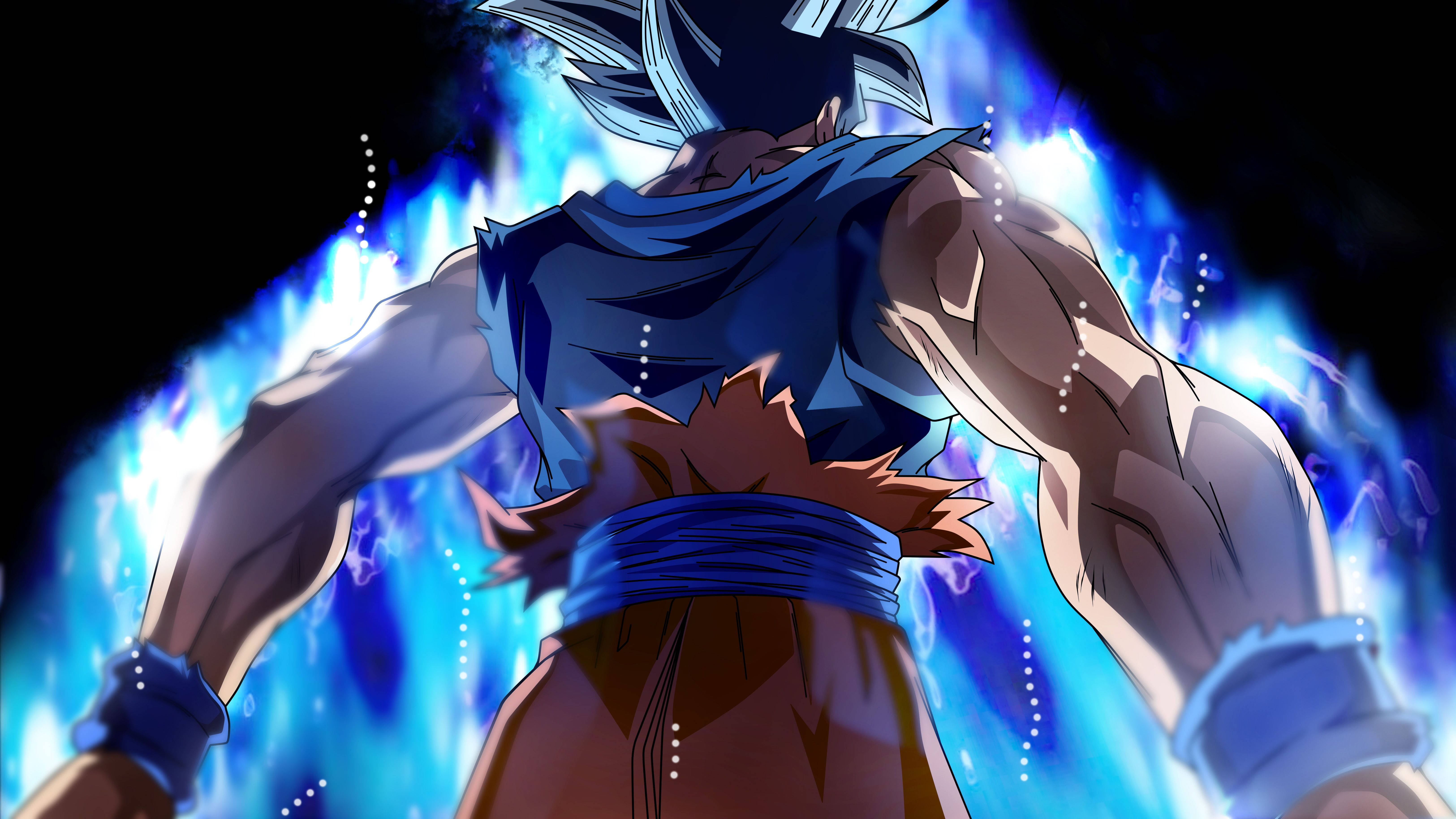 Pinakawalan ni Goku ang Kanyang Super Saiyan Transformation Wallpaper