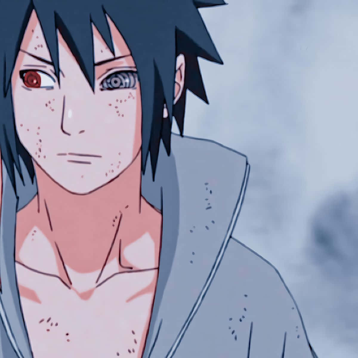 Pinapahusay ang kanyang kakayahan, patuloy na hinahasa ni Sasuke ang kanyang mga kasanayan gamit ang Sharingan. Wallpaper