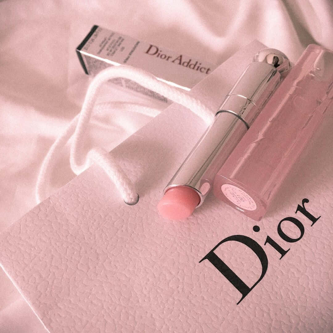 Pink Aesthetic na Dior Cosmetics na Larawan Wallpaper