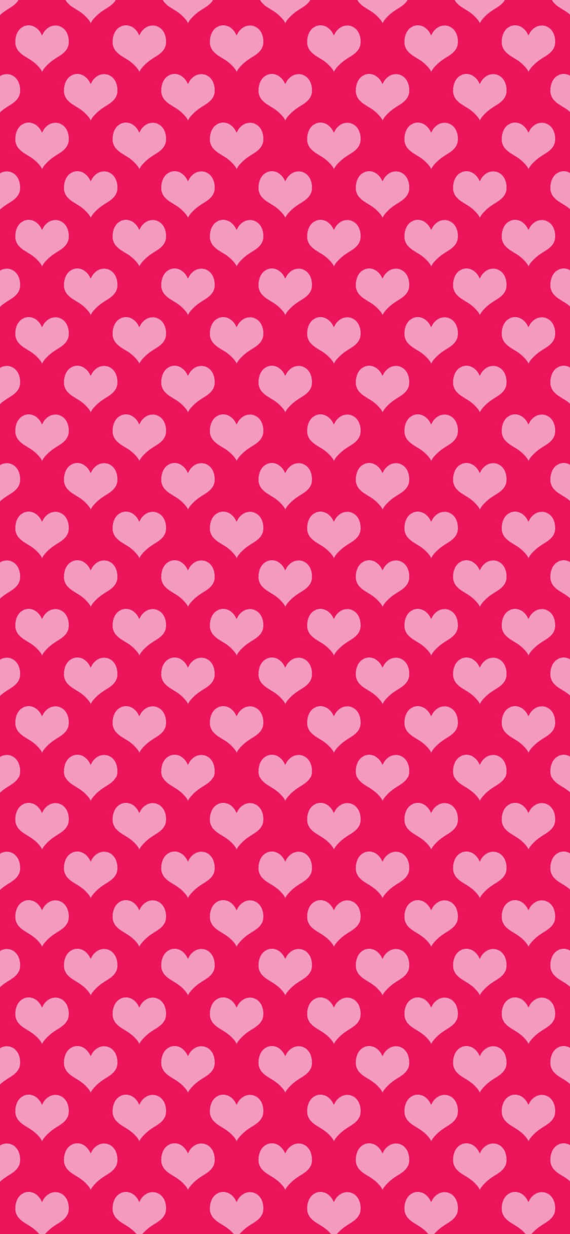Pink Heart iPhone Wallpaper