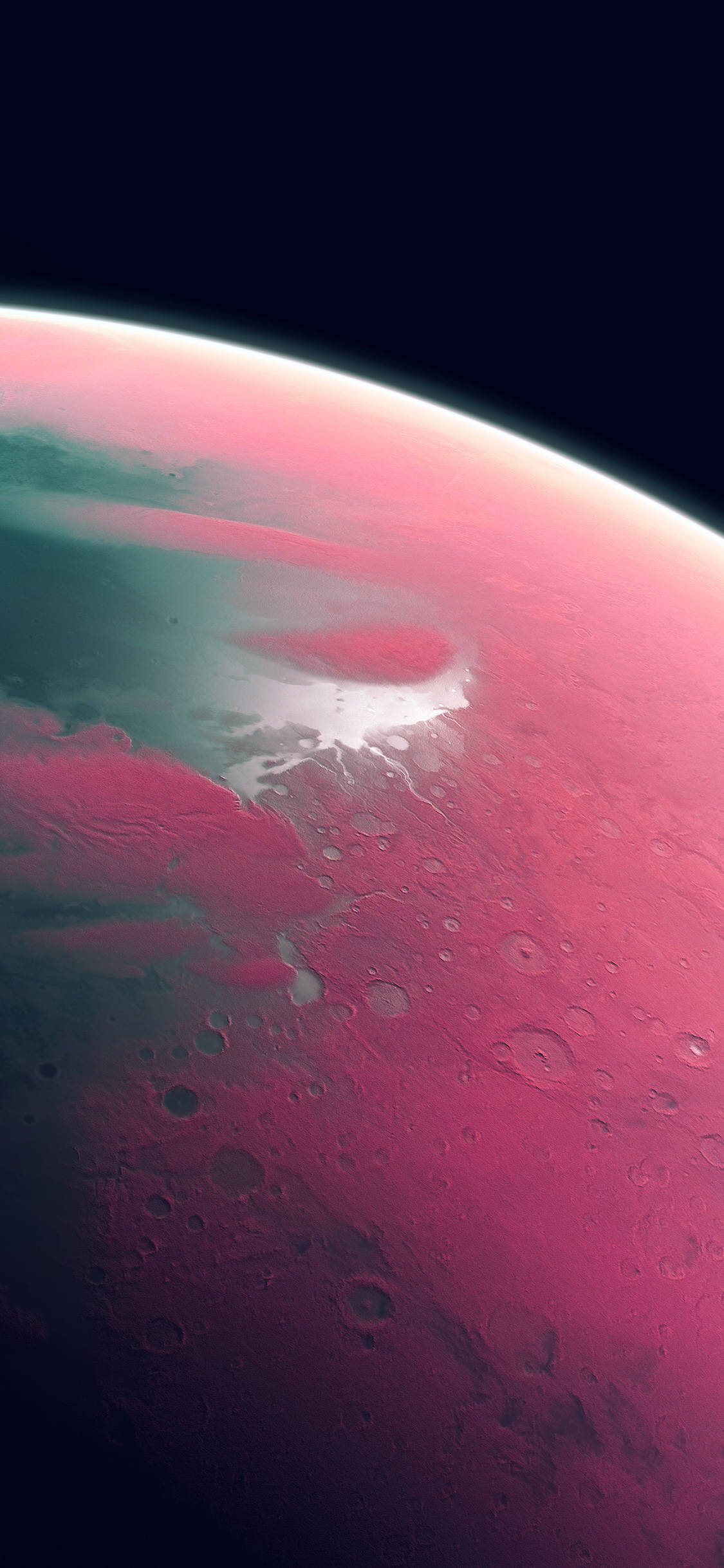 Pink Planet iPhone Xr Wallpaper