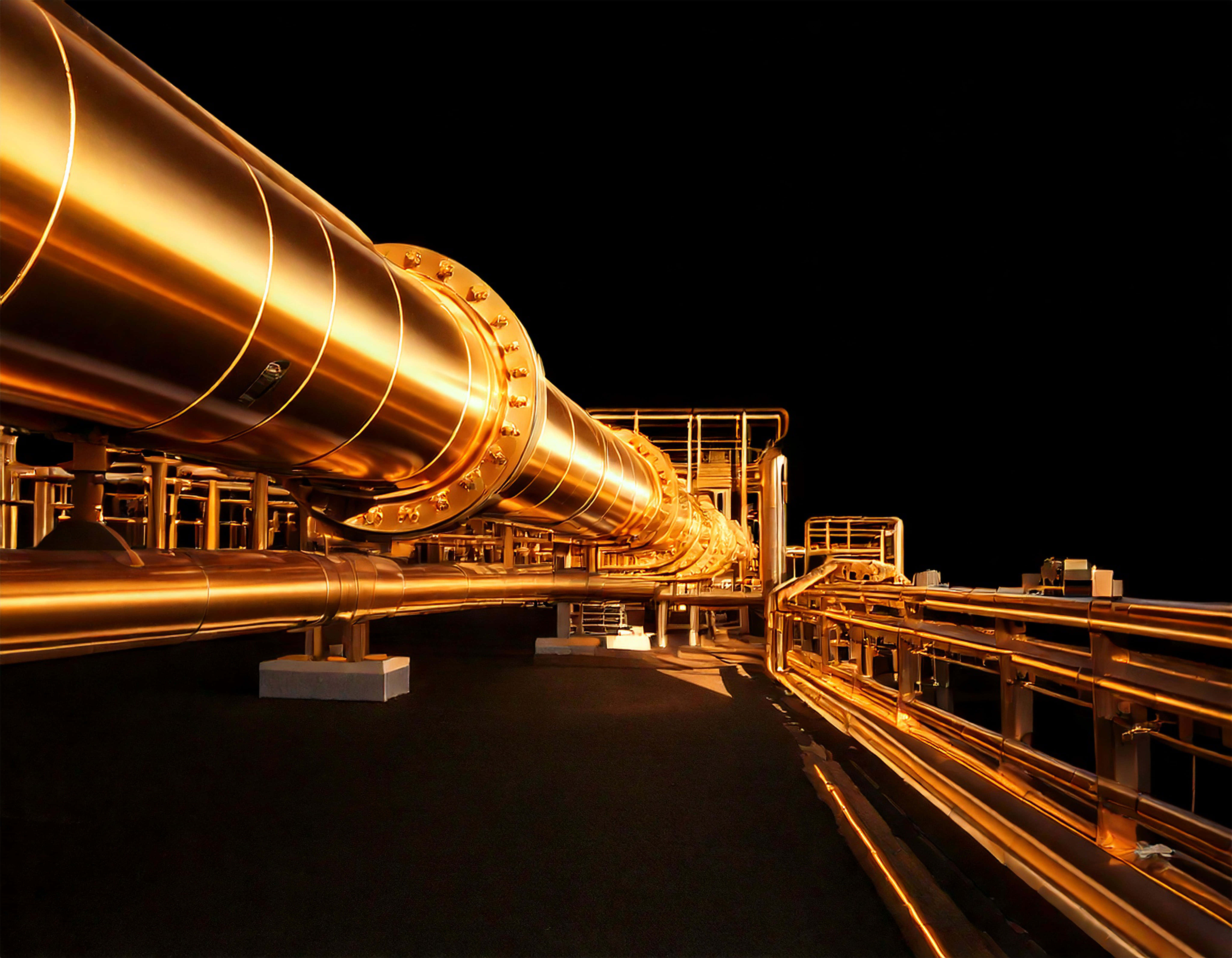 Pipeline ng Langis Wallpaper