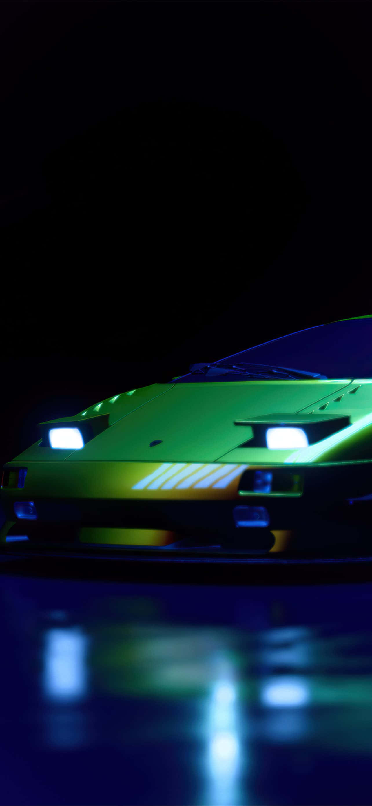 Pixel 3 Need For Speed Background Dark Yellow Lamborghini Wallpaper