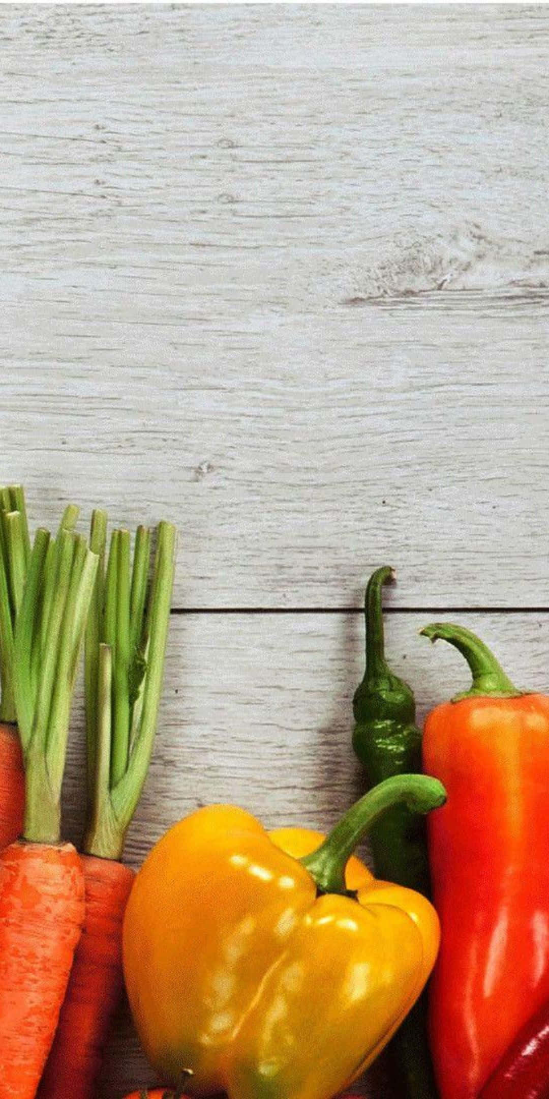 Pixel 3 Pagkain Gulay Background Wallpaper