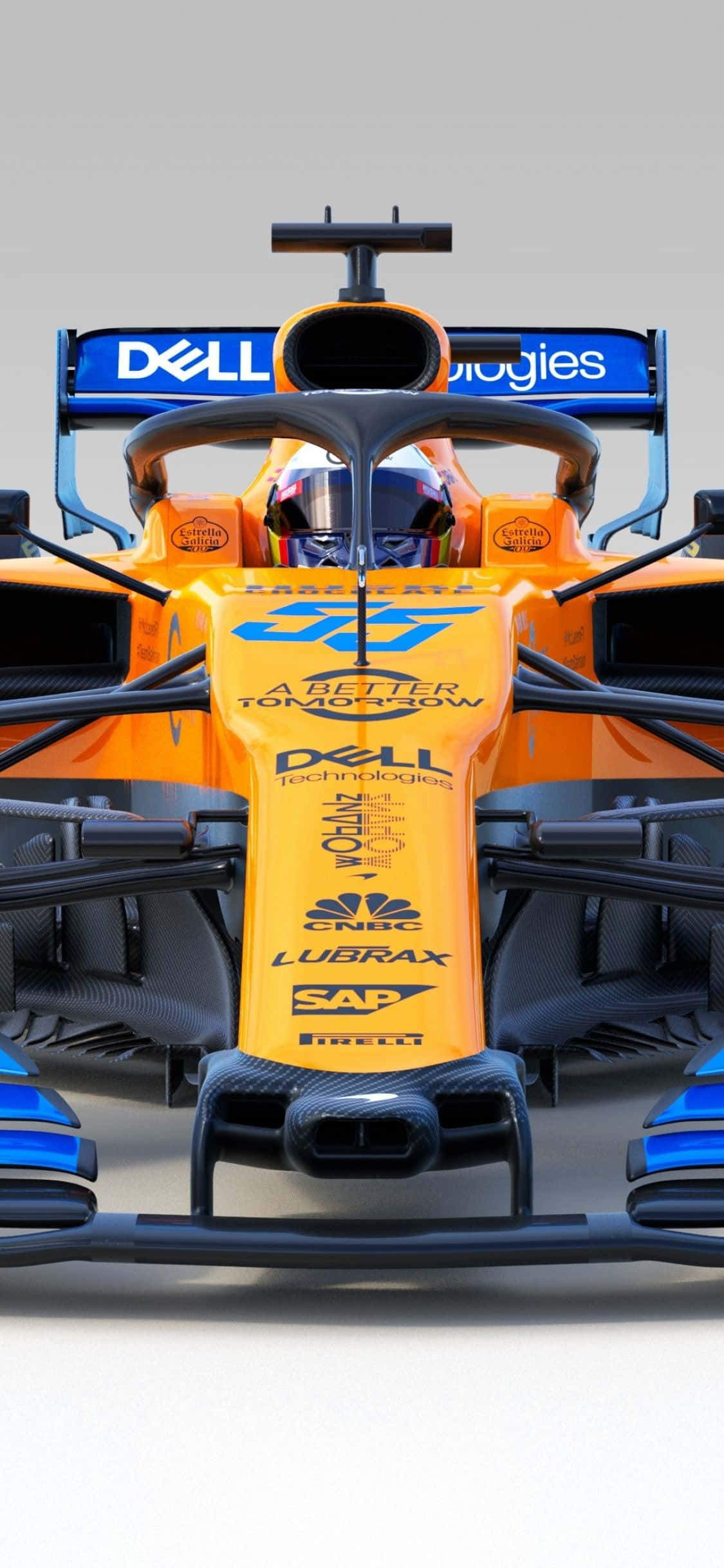 Pixel 3XL F1 2016 McLaren Puting Background Wallpaper