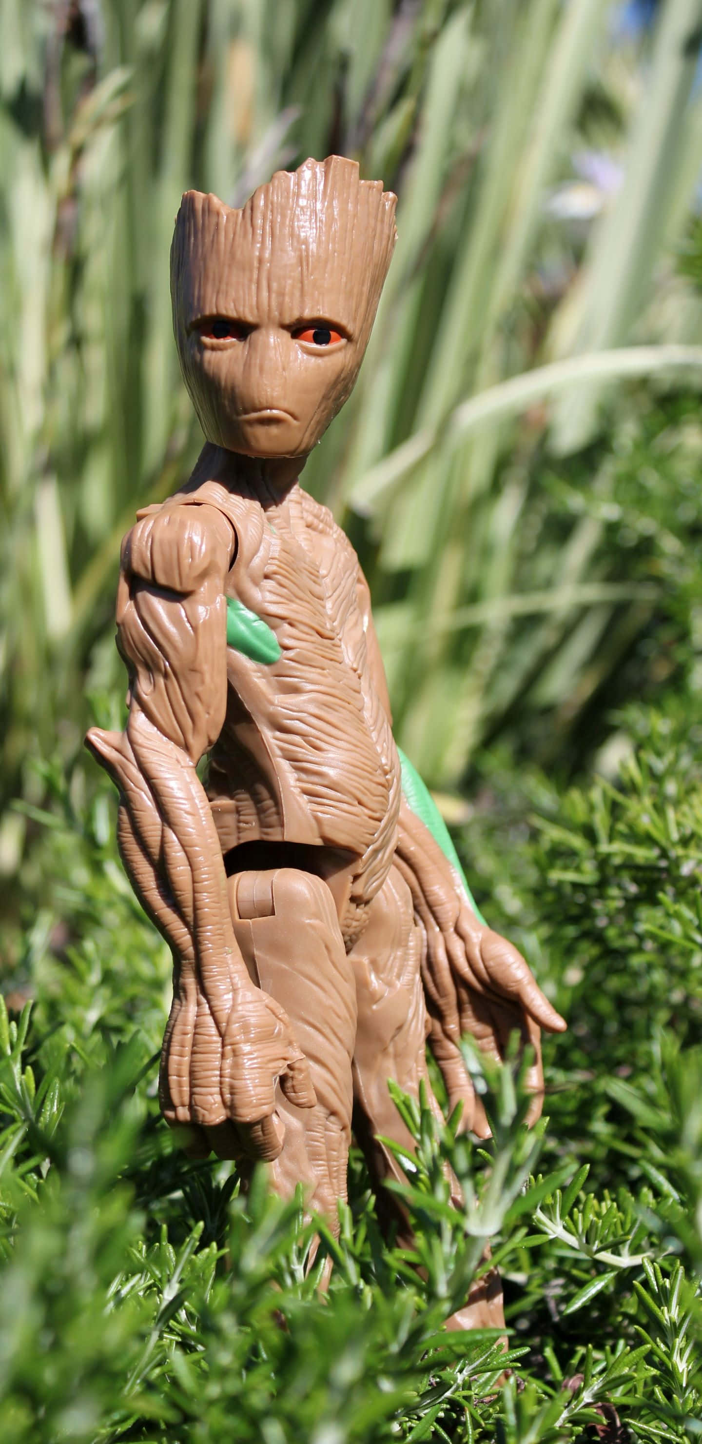 Pixel 3xl Marvel Background Groot Toy Sa Hardin Wallpaper