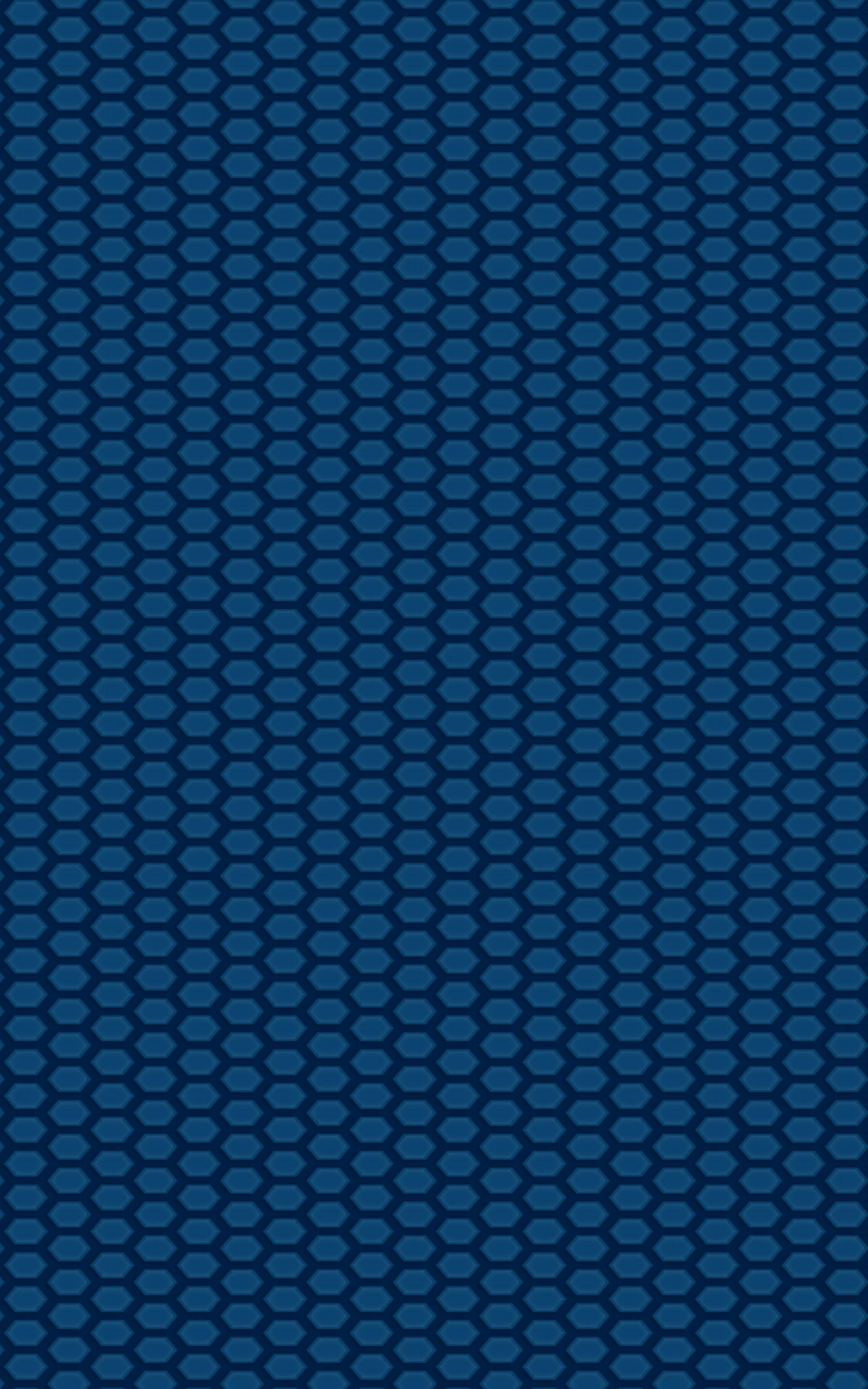Plain Blue Honeycomb Design Wallpaper