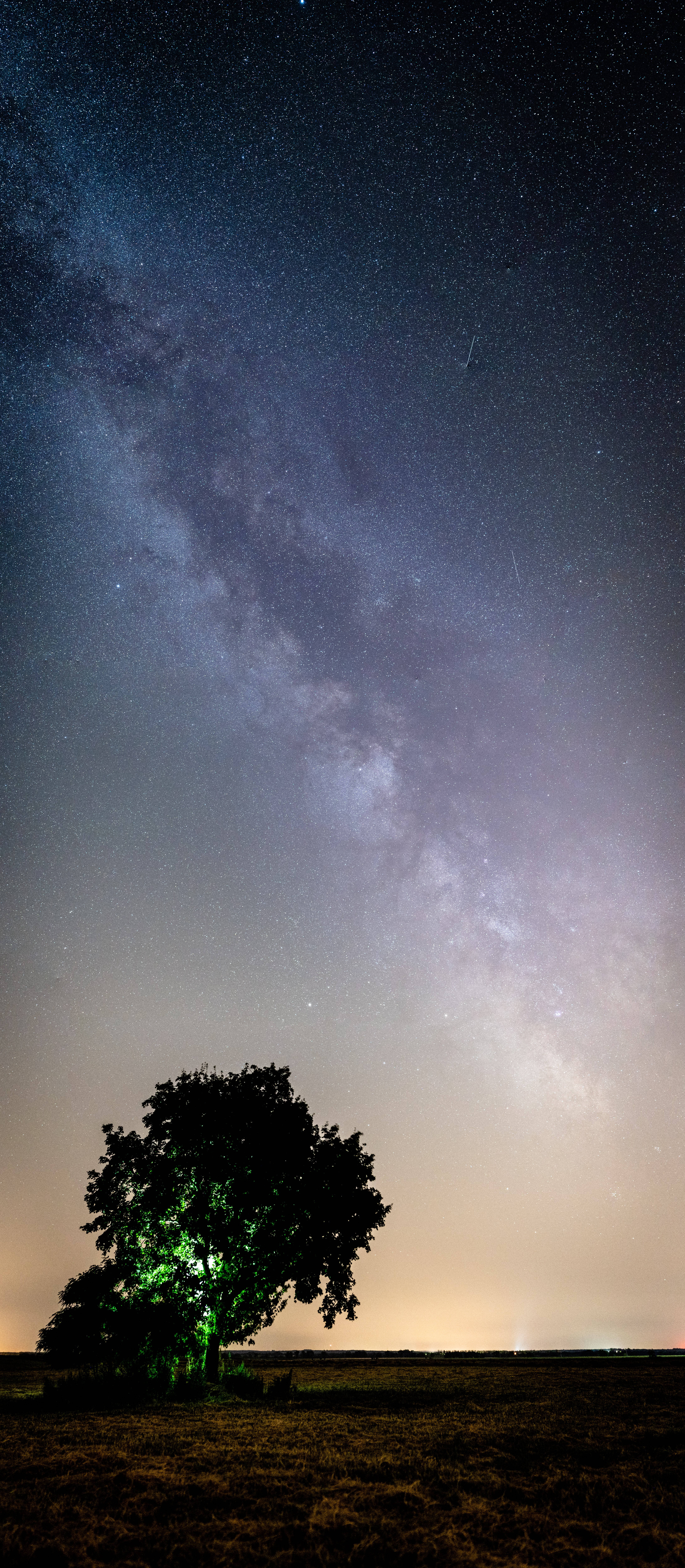 Plain HD iPhone Evening Country Sky Wallpaper