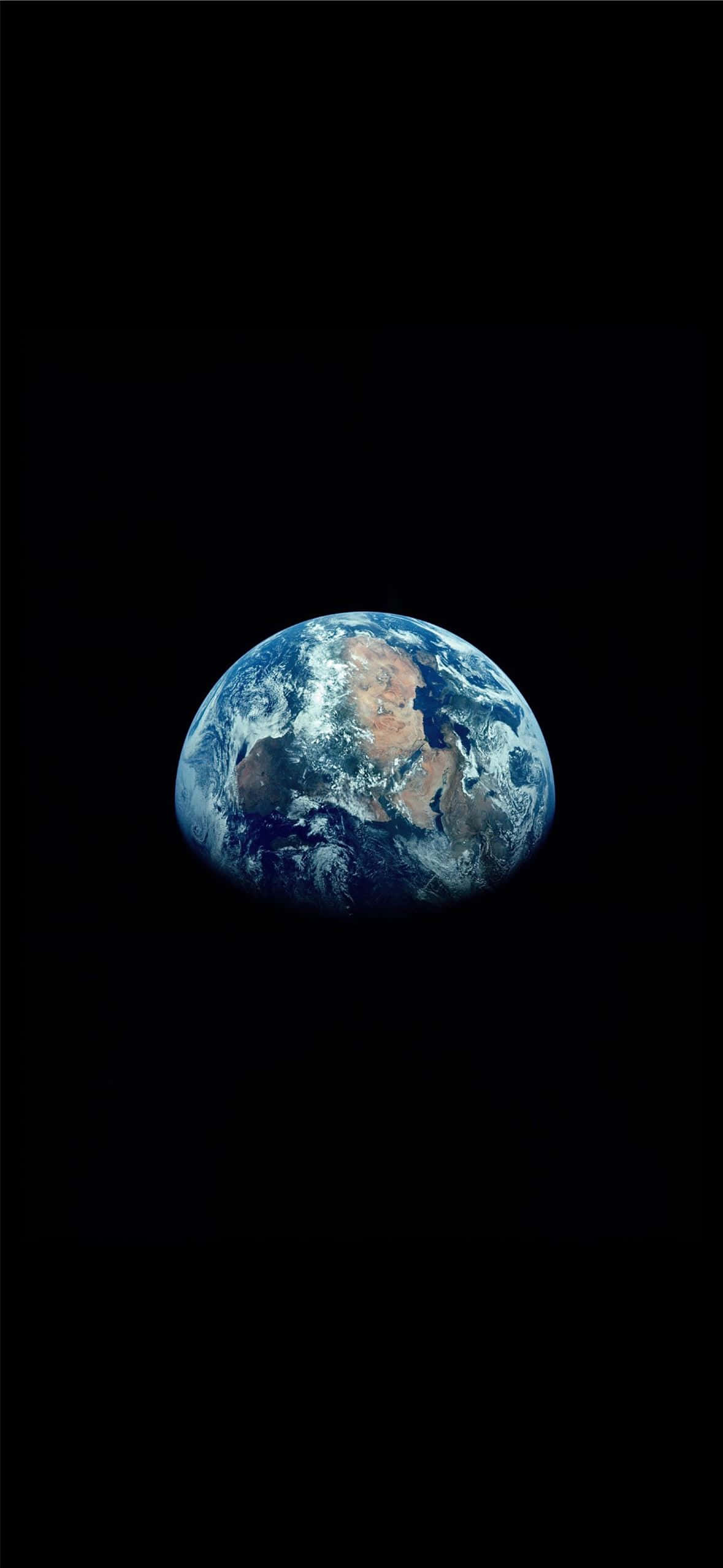 Planet Earth Pixel 3 OLED Background Wallpaper