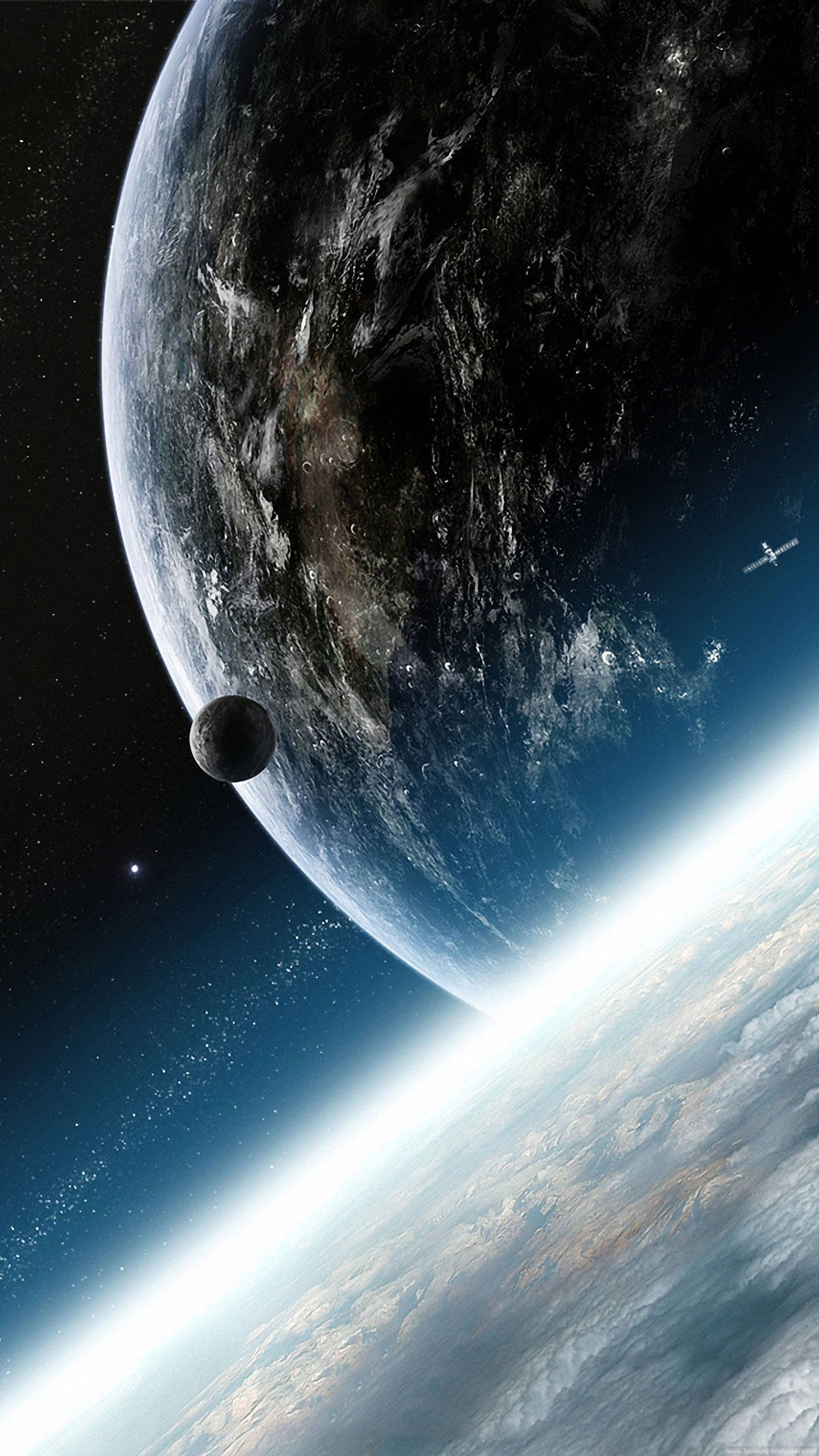 Planeta Mula sa Kalawakan 4K Phone Wallpaper
