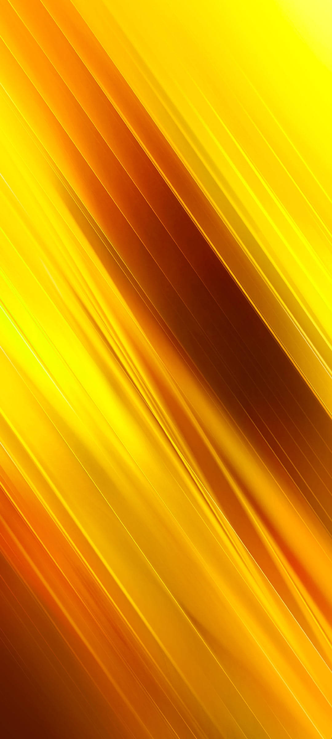 POCO X2 Yellow Diagonal Lines Wallpaper