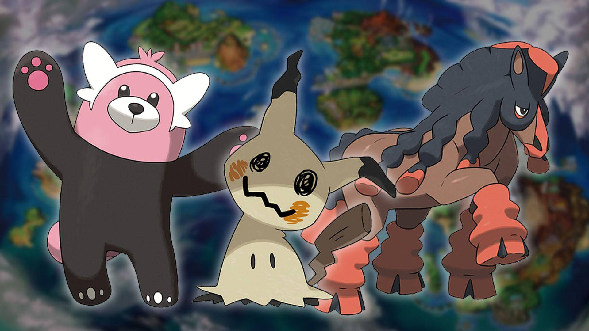 pokemon - isang mundo ng pokemon Wallpaper