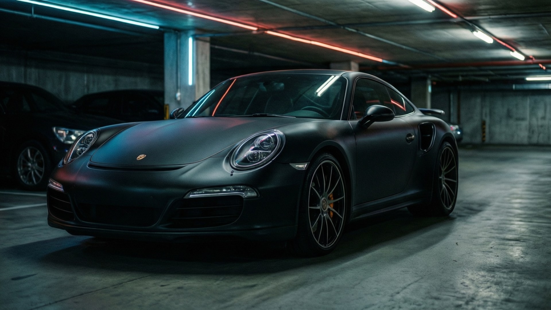Porsche Shadow Wallpaper