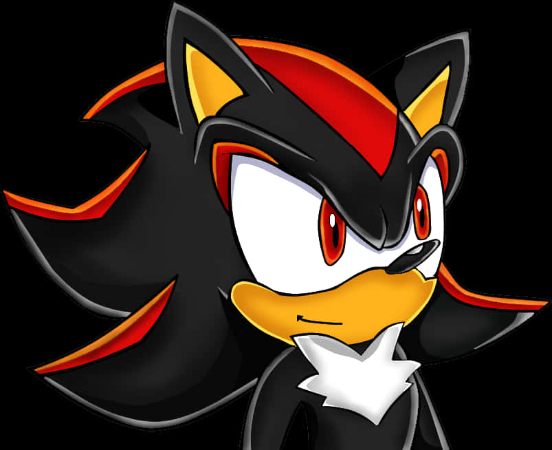 Portrait ni Shadow The Hedgehog Wallpaper