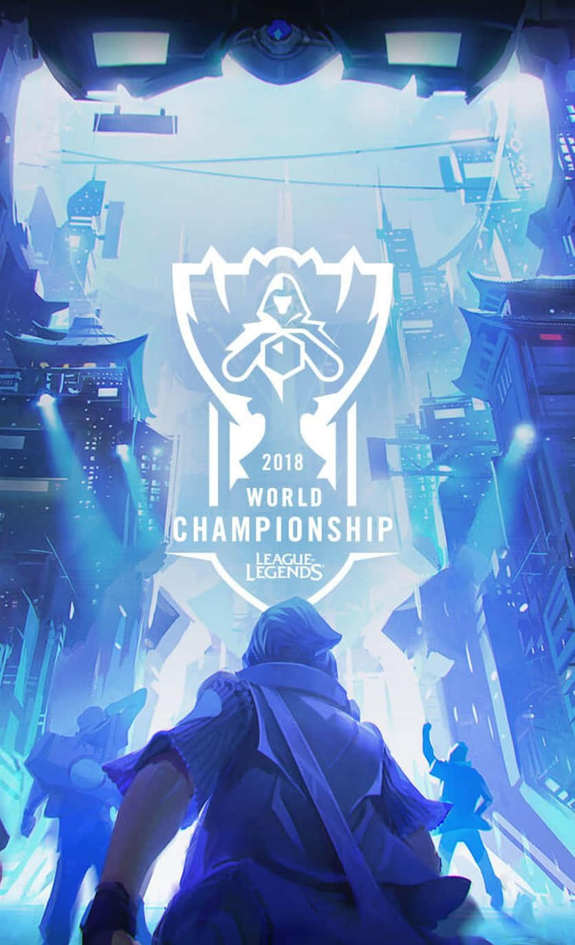 Portrait Pixel 3 League Of Legends Background Poster Design Wallpaper