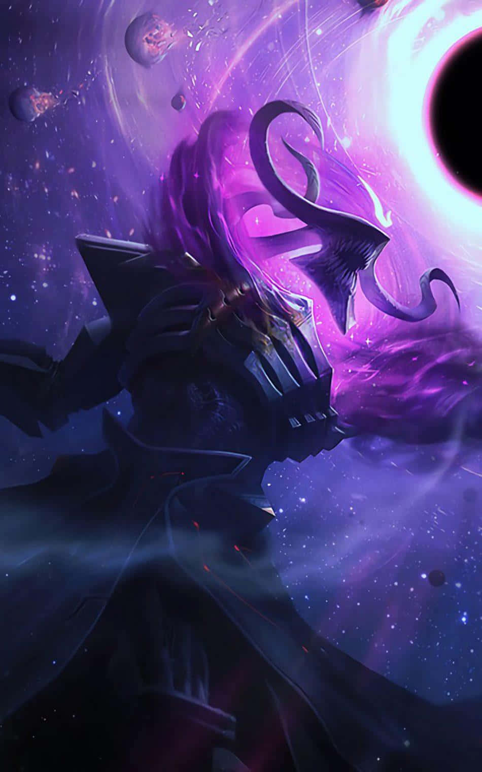 Portrait Xerath Dark Star Home Screen Pixel 3 League Of Legends Background Wallpaper