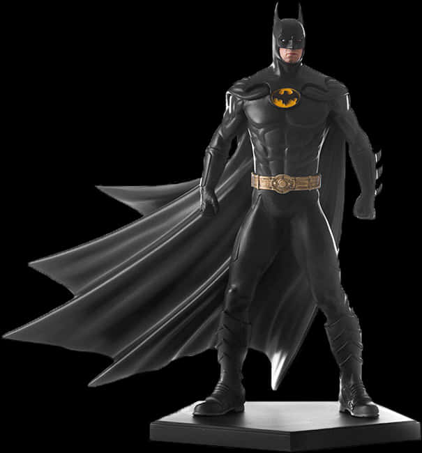 Pose ng Klasikong Batman Figure Wallpaper