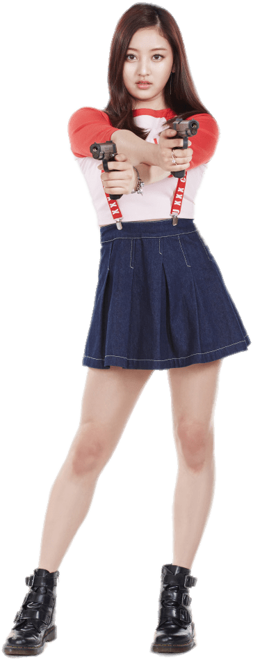 Pose ng Miyembro ng Twice Wallpaper