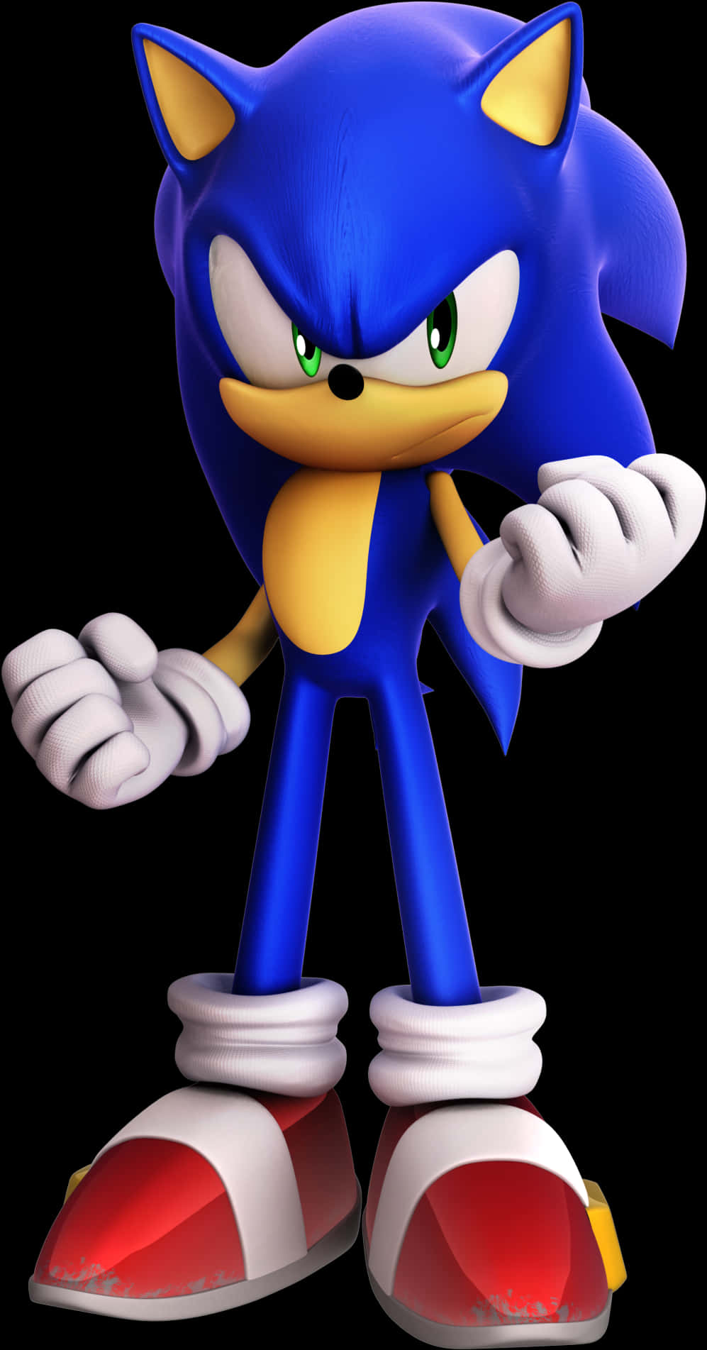 Pose ng Pagtayo ni Sonic the Hedgehog Wallpaper