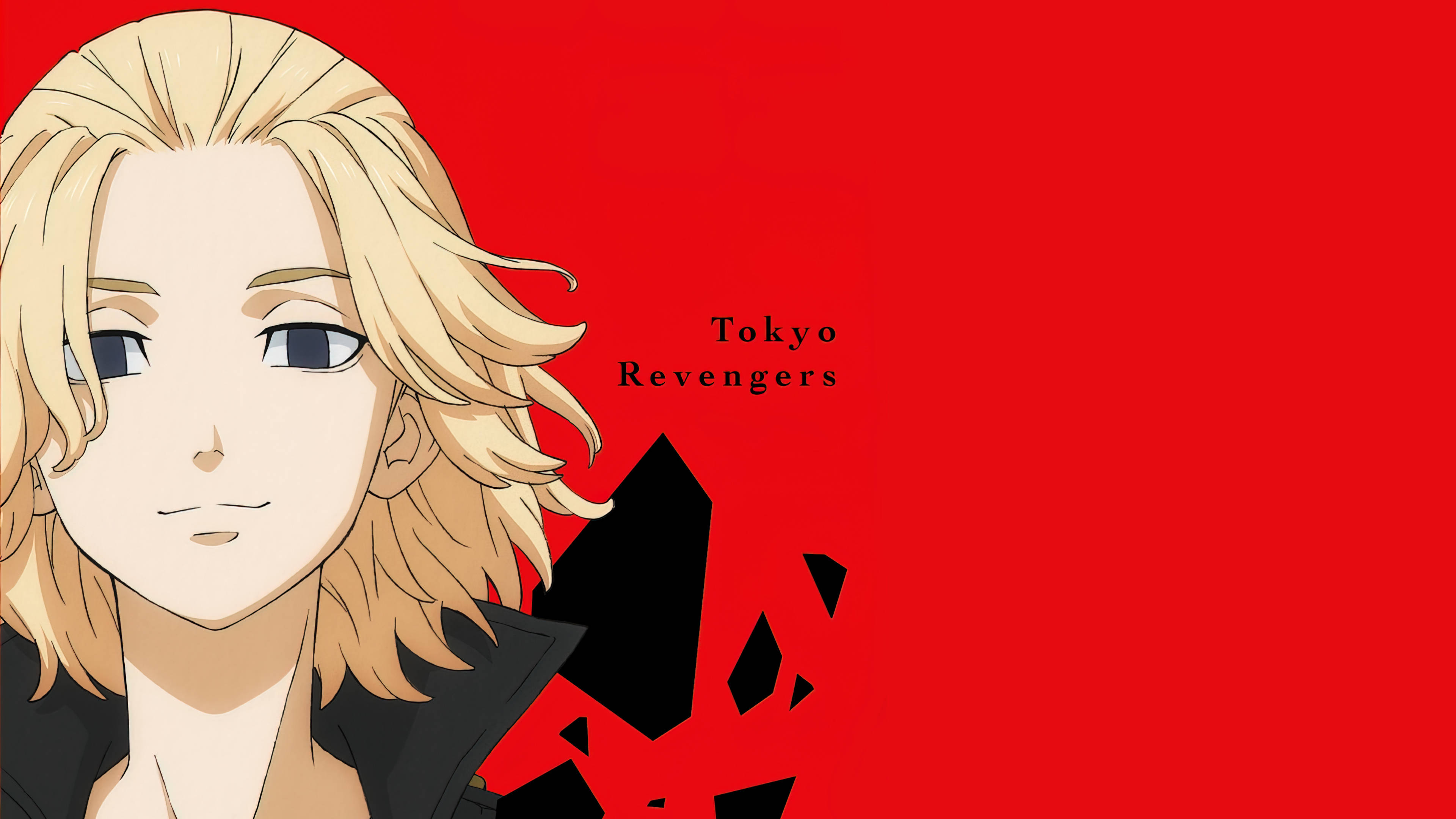 Poster na Pula ni Mikey mula sa Tokyo Revengers Wallpaper