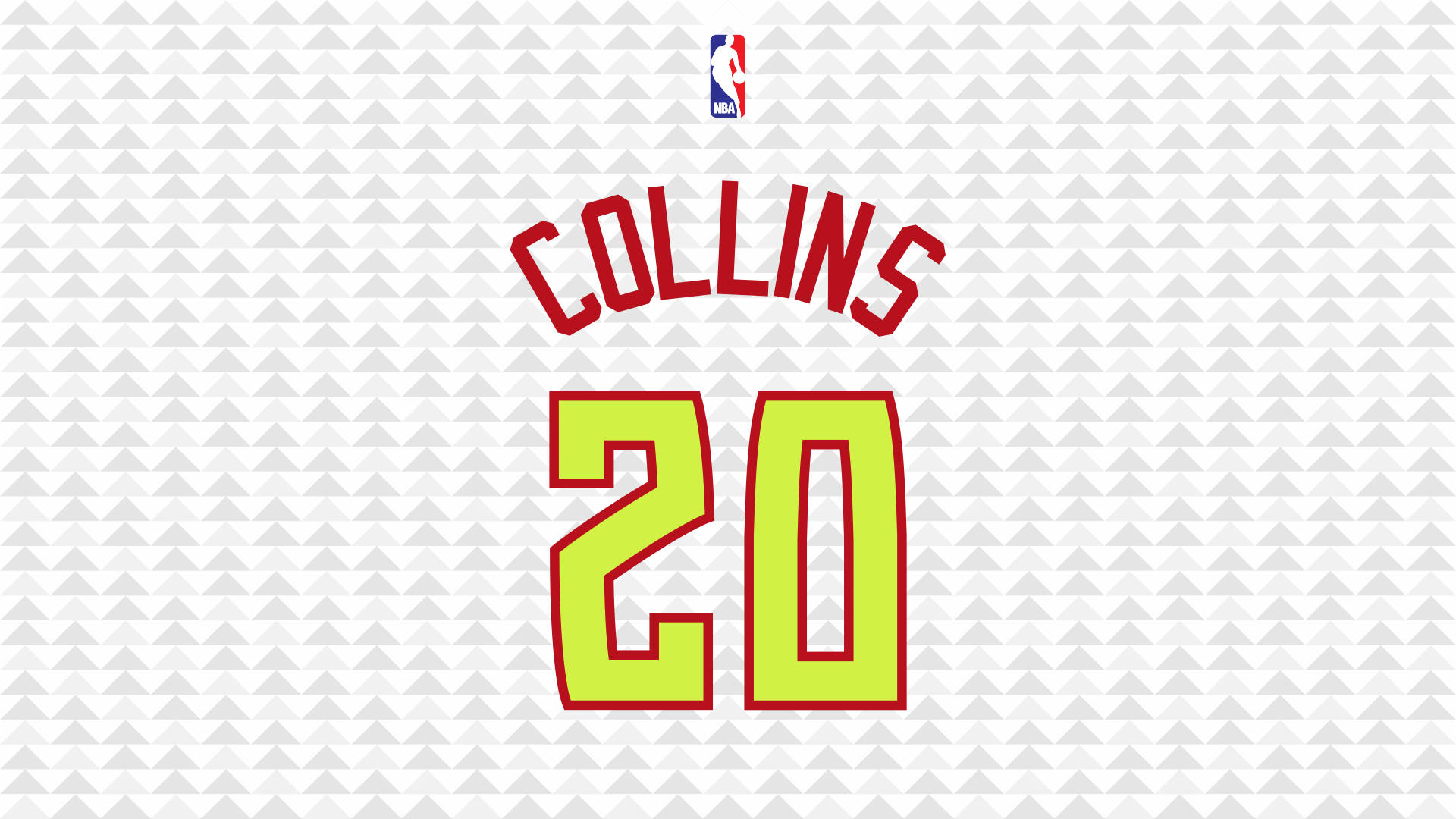 Poster ng Numero ng Manlalaro ni John Collins Wallpaper