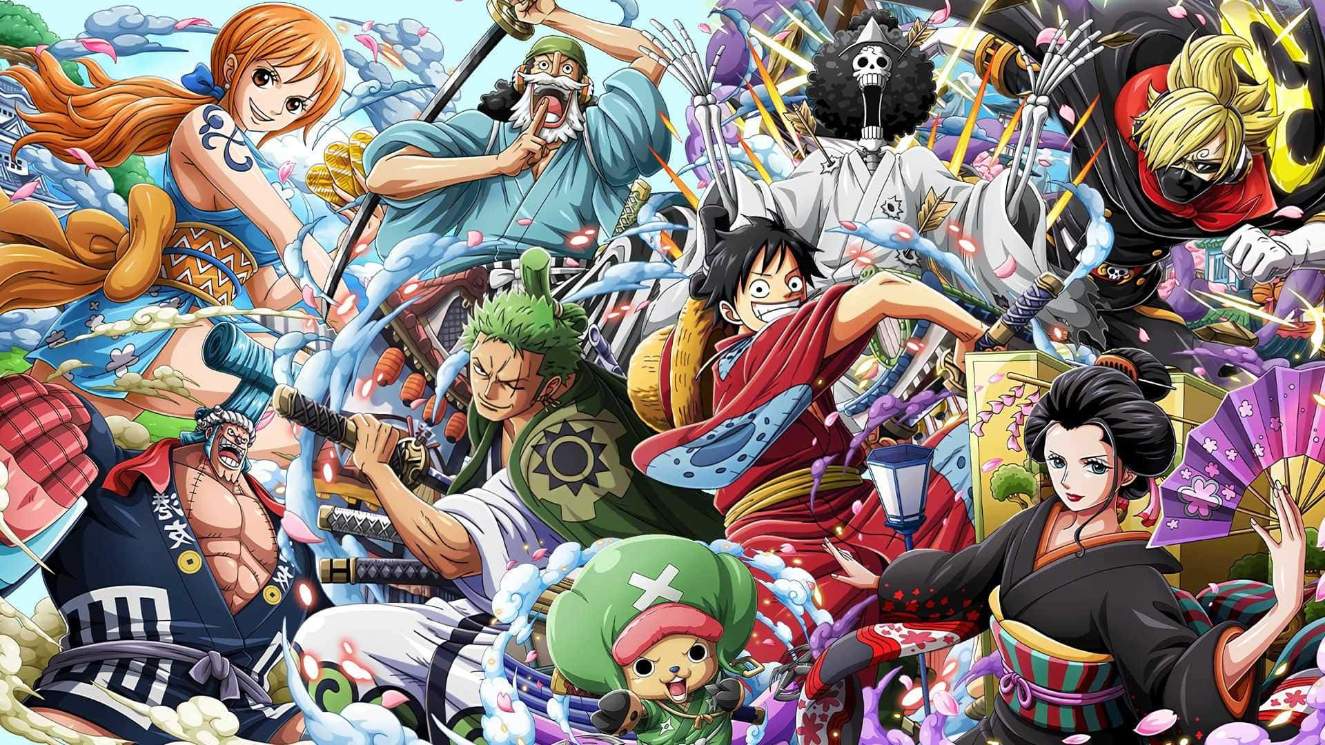 Poster ng One Piece Season 19 Wallpaper