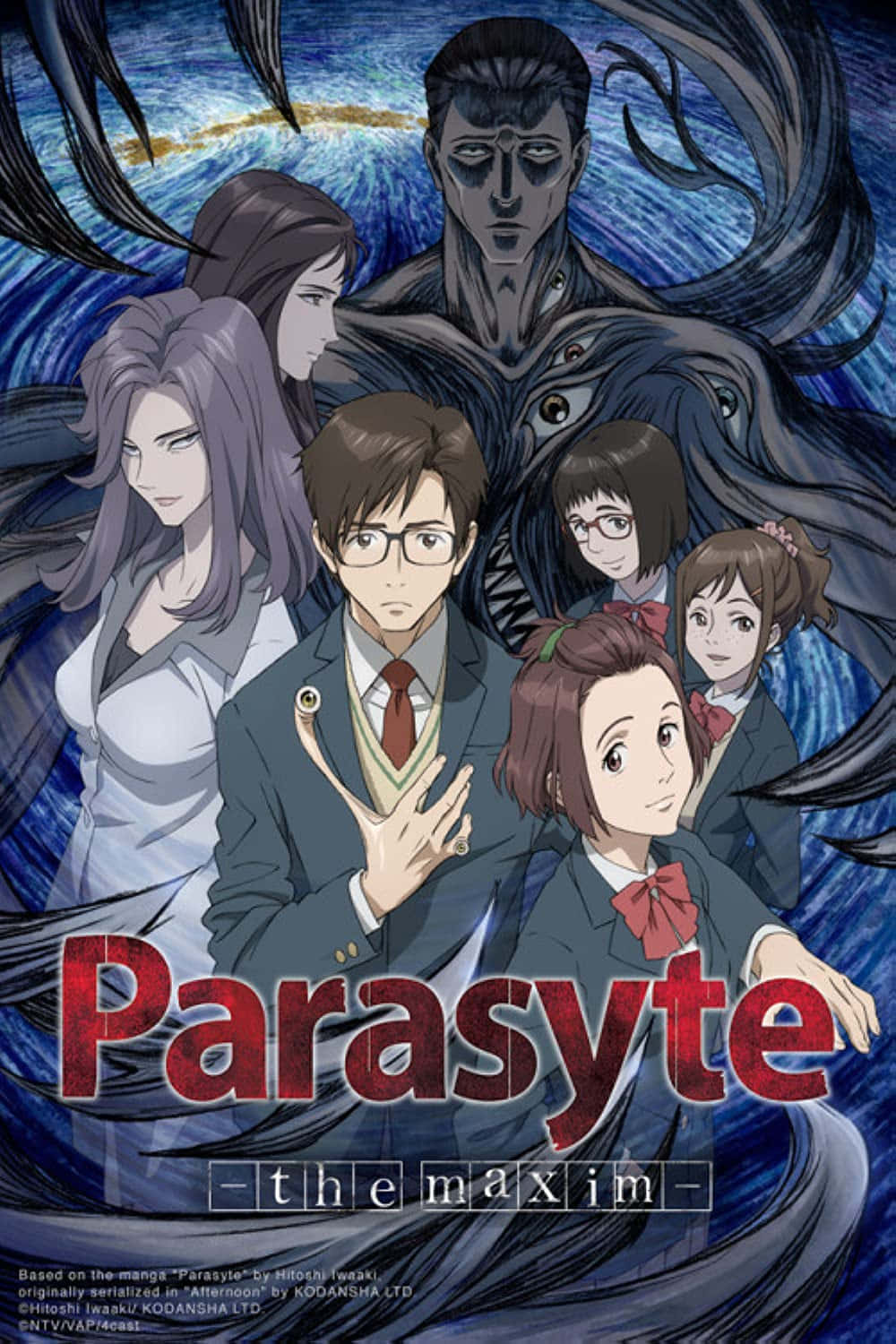 Poster ng Parasyte The Maxim Anime Characters Wallpaper