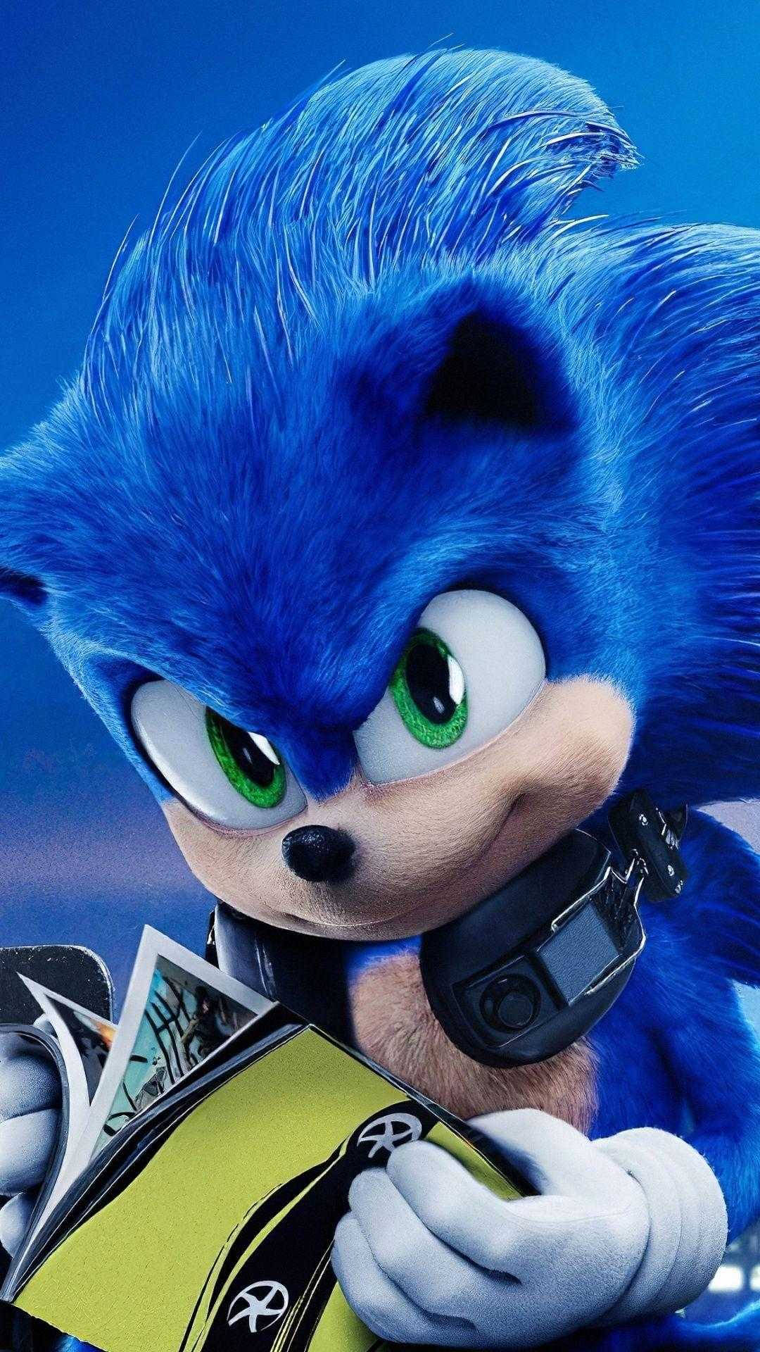 poster ng pelikulang sonic the hedgehog Wallpaper