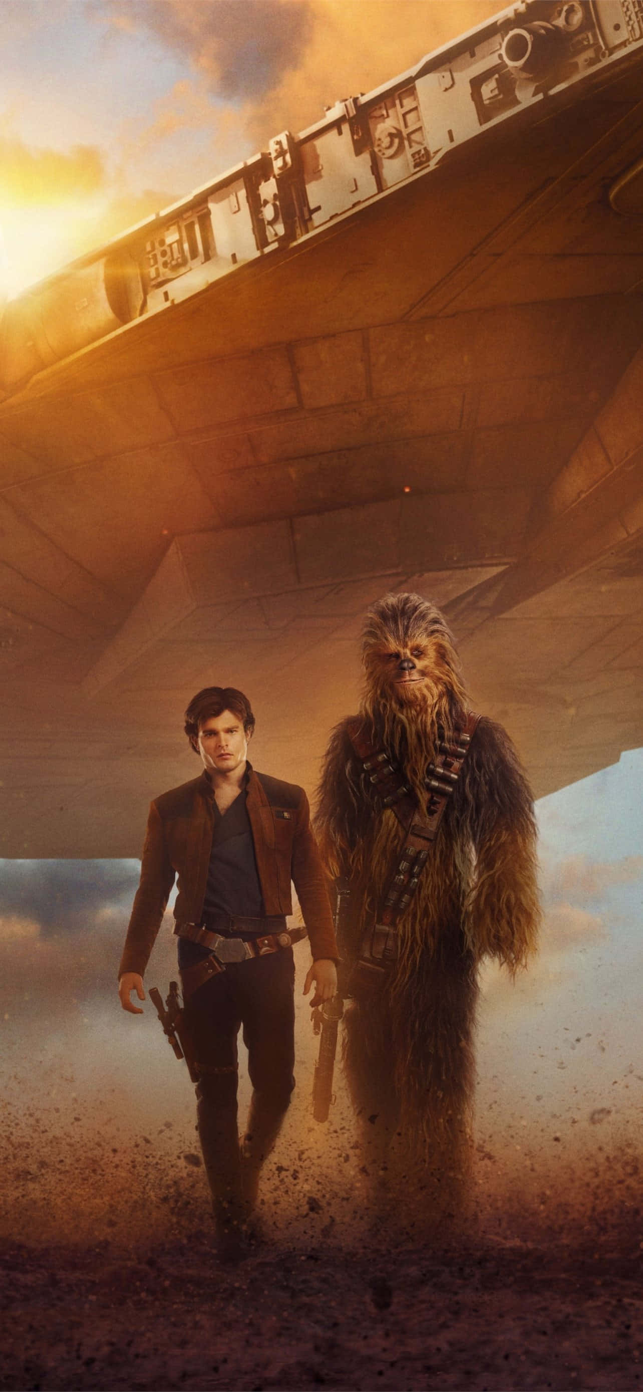 Poster ng Pelikulang Solo: Isang Star Wars Story Wallpaper