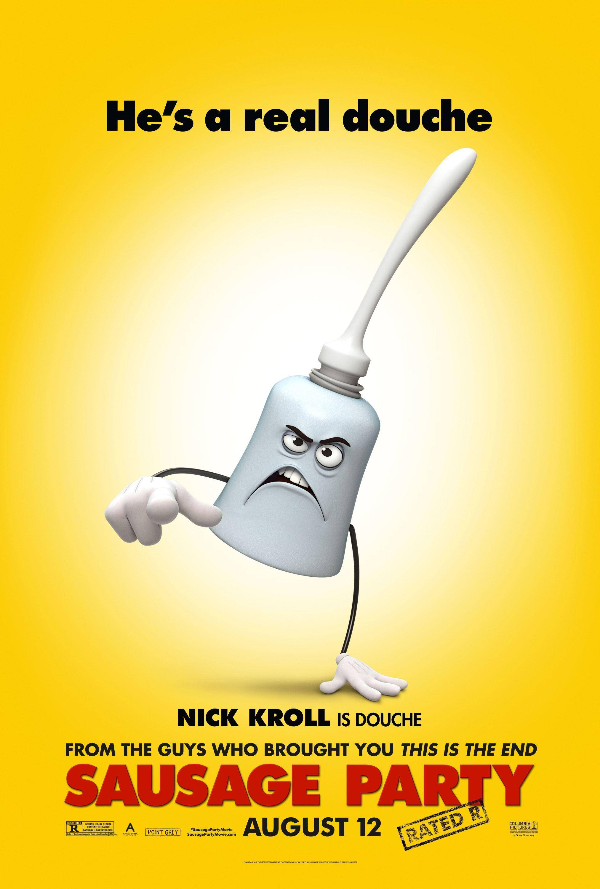 Poster ni Douche mula sa Sausage Party Wallpaper