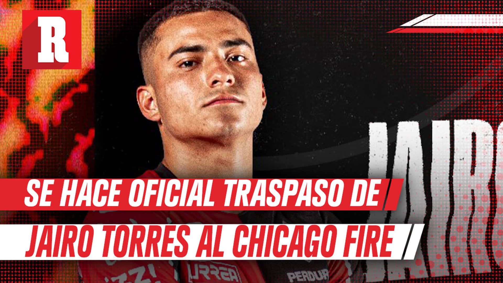 Poster ni Jairo Torres, Manlalaro ng Football ng Mexico, para sa Chicago Fire Wallpaper