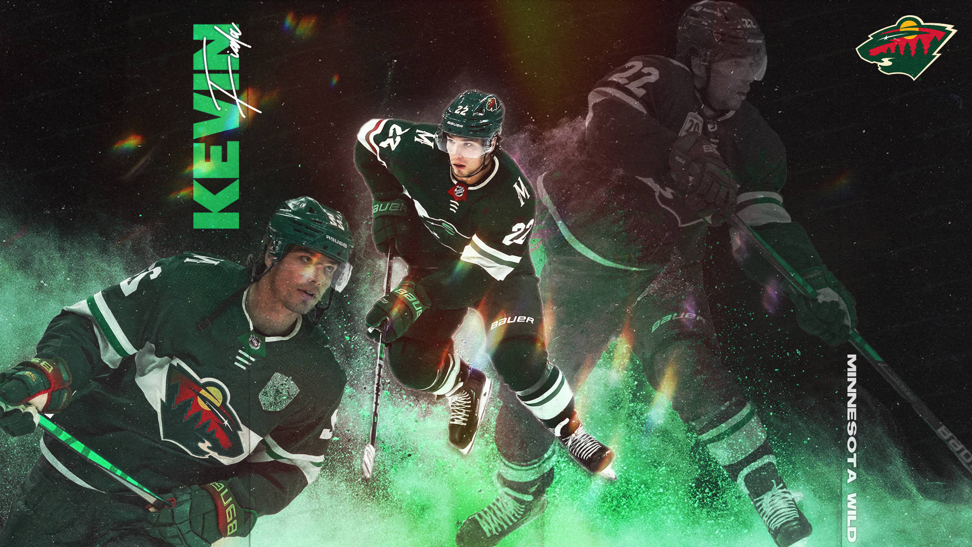 Poster ni Kevin Fiala, MVP ng Ice Hockey Wallpaper