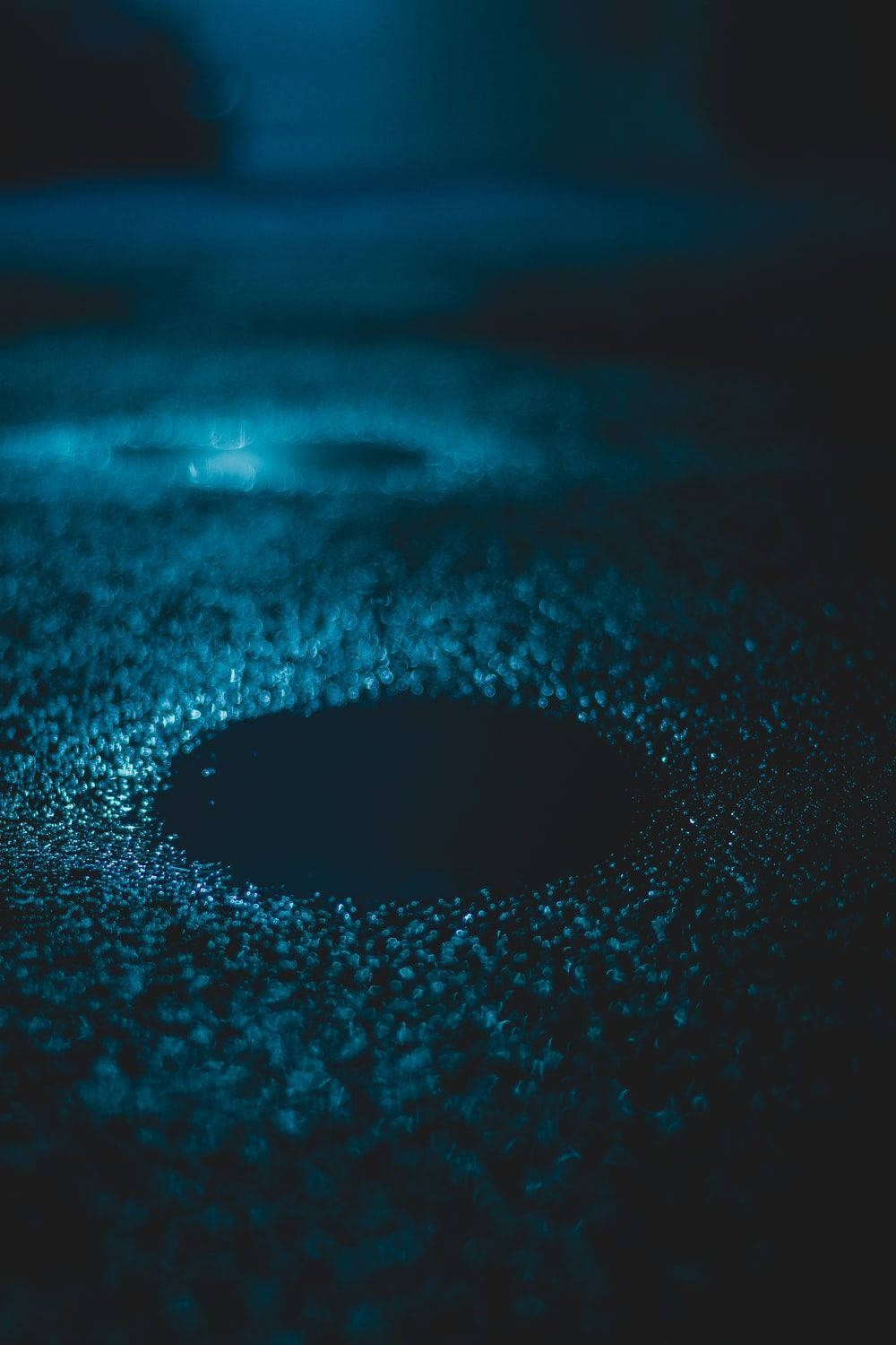 Premium Original iPhone 7 na may Aesthetic Pothole Wallpaper