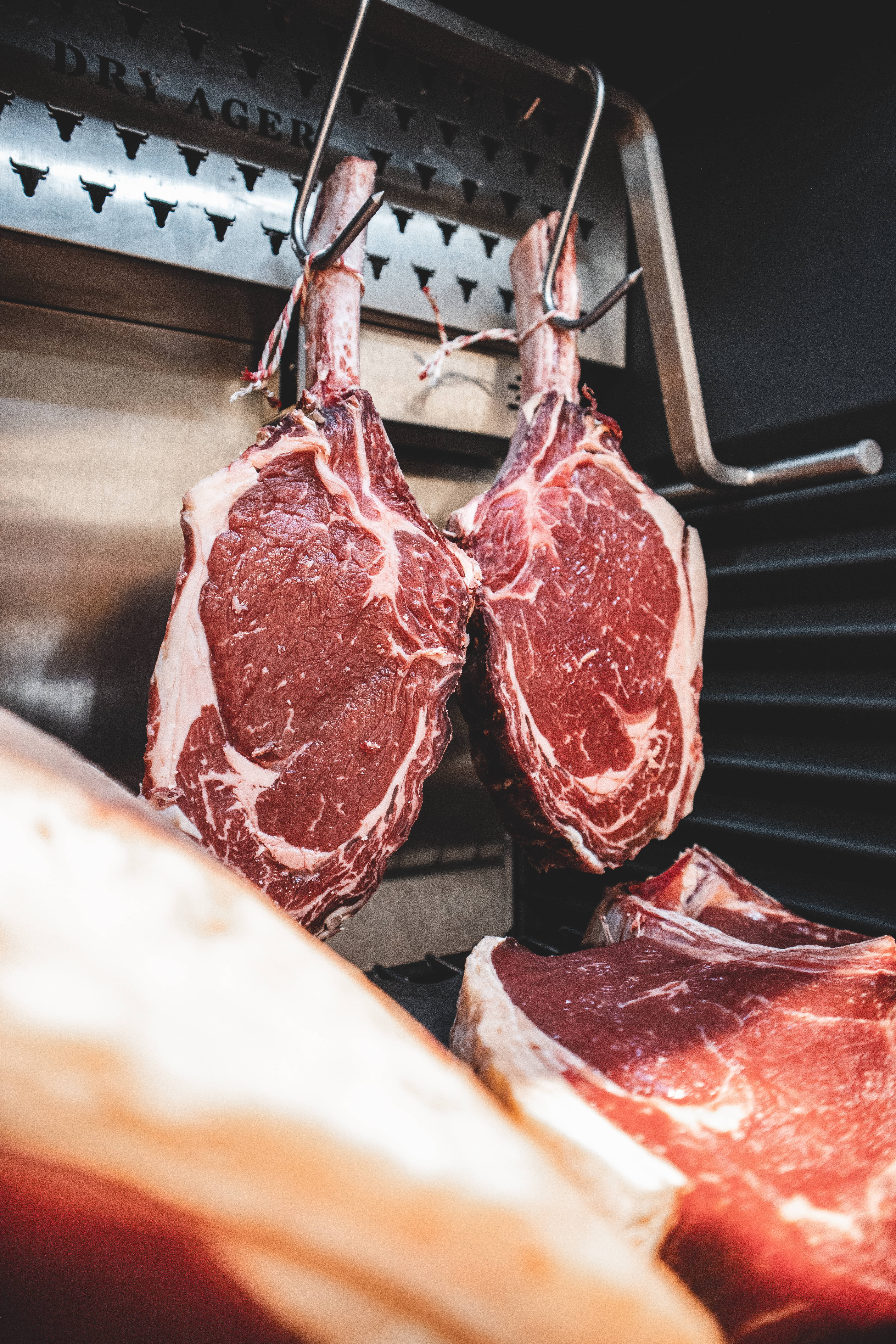 Prime Grade Kobe Beef on Hooks Wallpaper