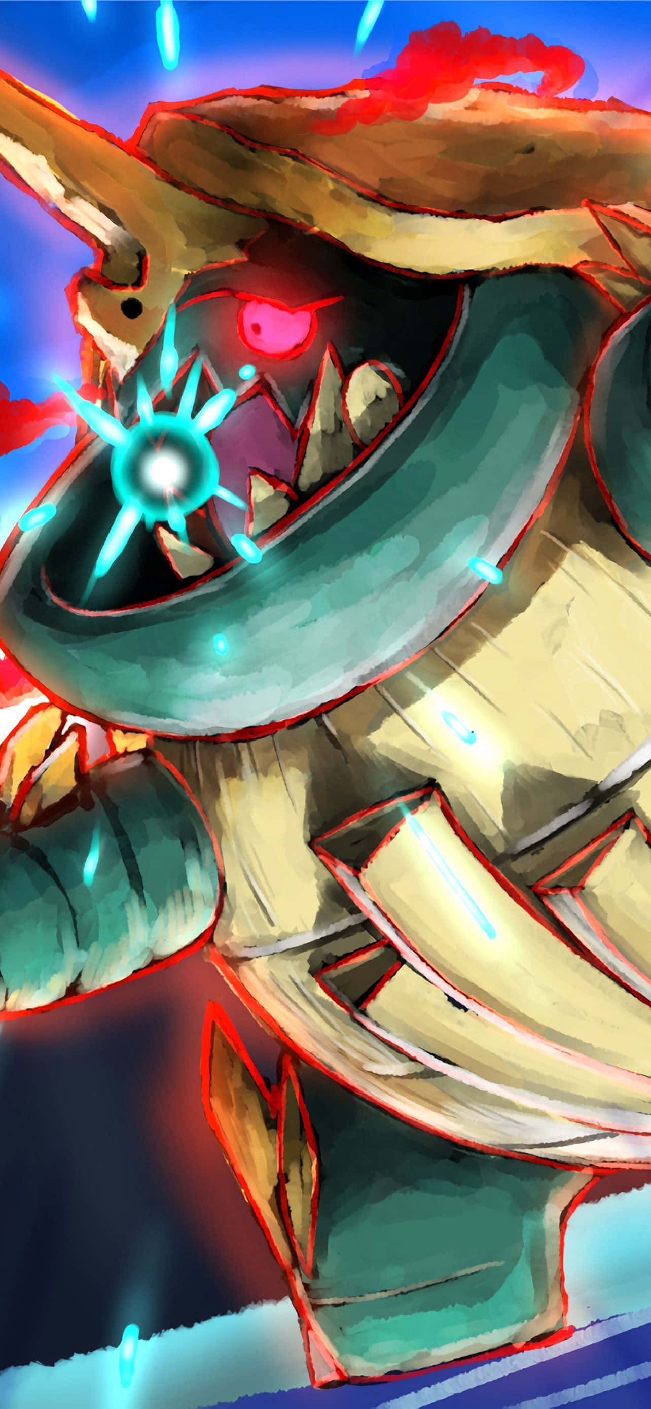 Primordial na Hitsura ng Gigantamax Drednaw Wallpaper