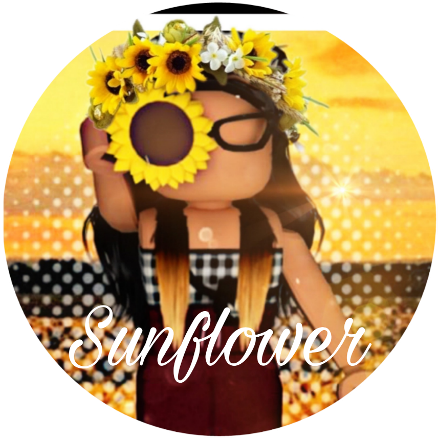 Profile ng Roblox Sunflower Avatar Wallpaper