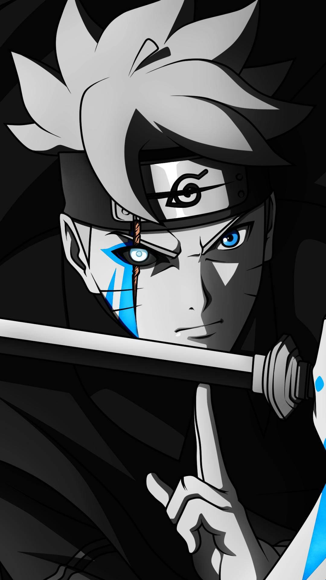 Profile ni Boruto sa Anime Wallpaper